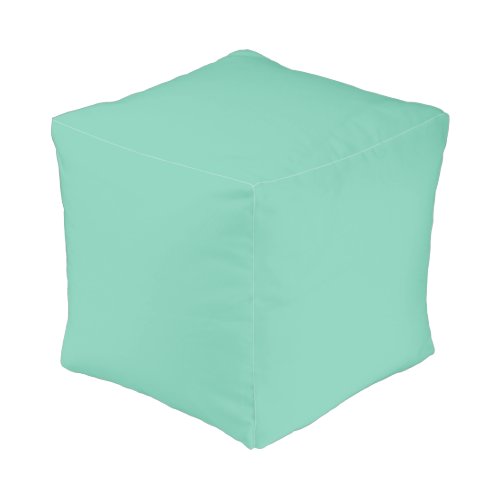 light teal blue pillow