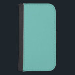 Light Teal, Northern Lights Blue Wallet Case<br><div class="desc">Wallet Case</div>