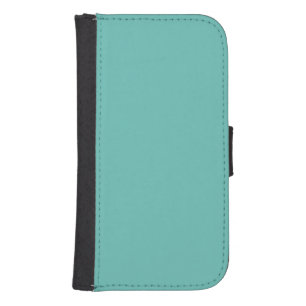 Light Teal, Northern Lights Blue Wallet Case