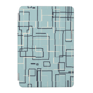 Light Teal Pattern iPad Mini Cover