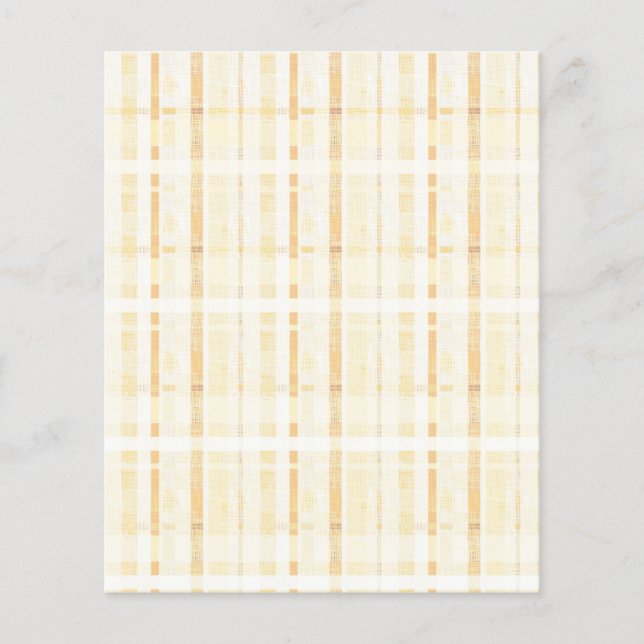 Light textured plaid scrapbook background paper (Front)