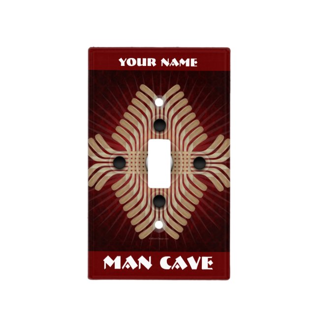 Light The Lamp (Man Cave) Light Switch Cover (Front)