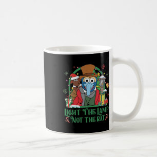 Light The Lamp Not The Rat Funny Christmas 2  Coffee Mug