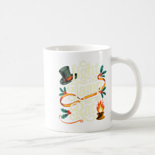 Light The Lamp Not The Rat Funny Christmas Matchin Coffee Mug