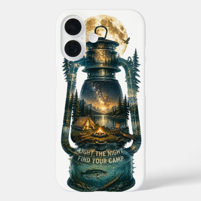 Light the Night Camp Lantern Case-Mate iPhone Case (Back)