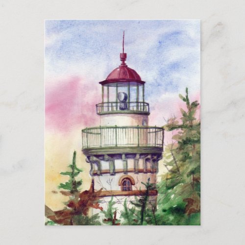 Light The Way Lighthouse Postcard