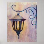Light the Way Poster<br><div class="desc">A Beautiful way to decorate any room in your home - a great housewarming gift,  birthday gift,  anniversary gift and even a wedding gift!!!! .. Make your walls speak to you with this lovely painting in watercolors by the designer</div>