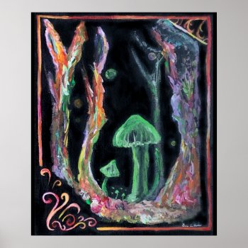 Light Through The Forest Poster by UndefineHyde at Zazzle