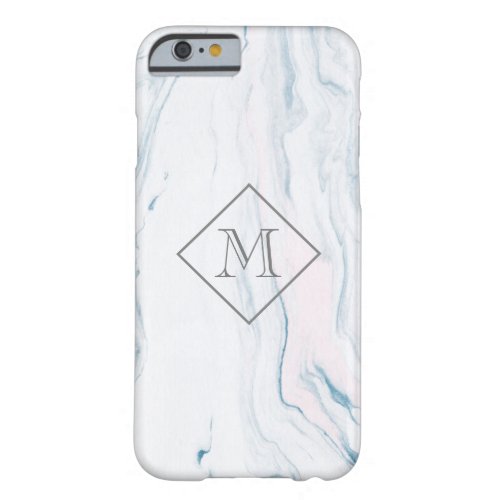 Light Tones Marble Stone Texture Pattern Barely There iPhone 6 Case