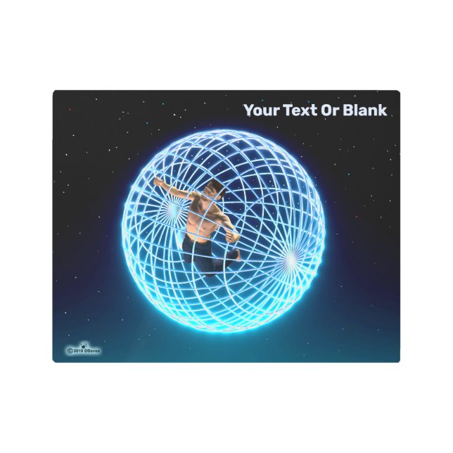 Light Trap Metal Print (Front)