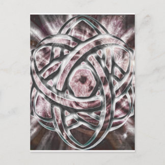 Light Triquetra Postcard