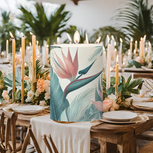 Light Tropical Essence Small Pillar Candle