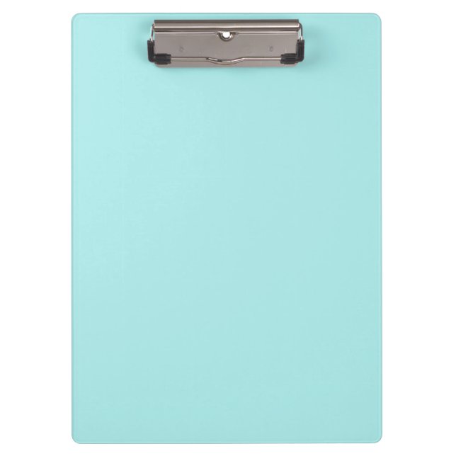 Light Turquoise Clipboard (Front)