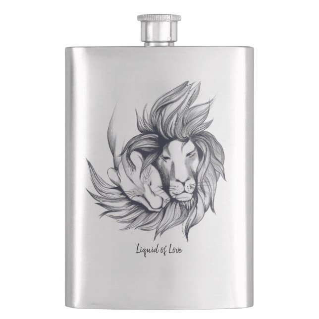 Light up our Sweet Dreams  Flask (Front)
