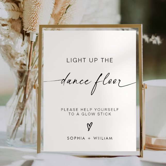 Light Up the Dance Floor | Glow Sticks Sign (Creator Uploaded)