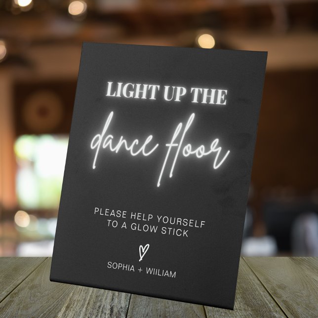 Light Up the Dance Floor | Glow Sticks Sign (Creator Uploaded)