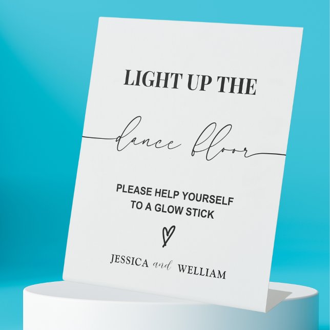 Light Up the Dance Floor  | Glow Sticks Sign (Creator Uploaded)