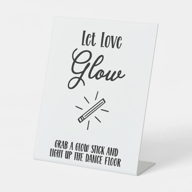 Light Up The Dance Floor Sign (Front)