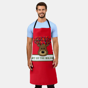 Light Up The Holidays All-Over Print Apron