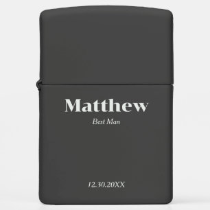 Light Up the Night - Gift For Best Man Zippo Lighter
