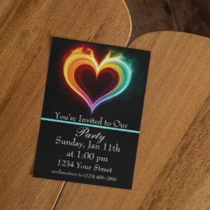 Light Up the Night: Join Our Fiery Fire Party! Invitation