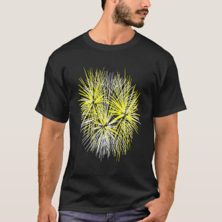 Light Up The Night Sky Colorful Fireworks Celebrat T-Shirt