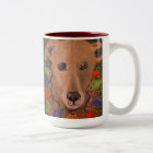 Light Up the Yule Dog Holiday/Christmas Mug