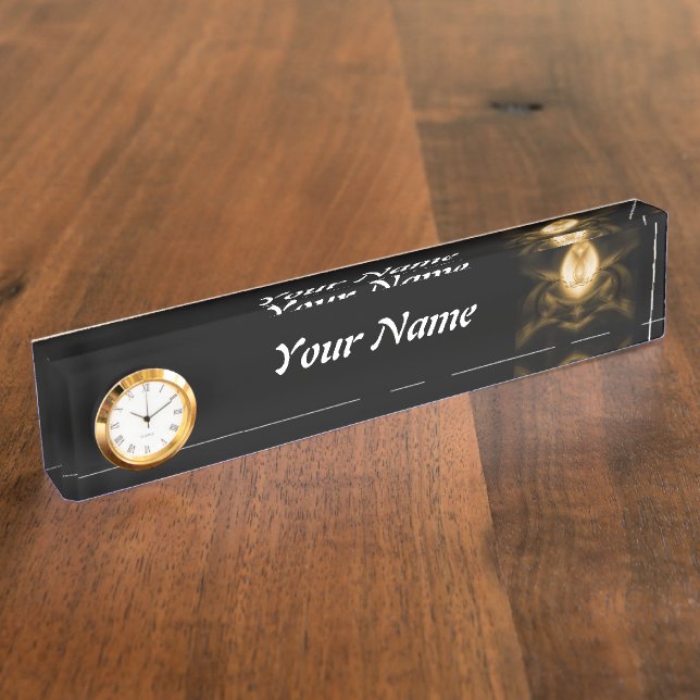 Light Up Your Day Name Plate (Side)
