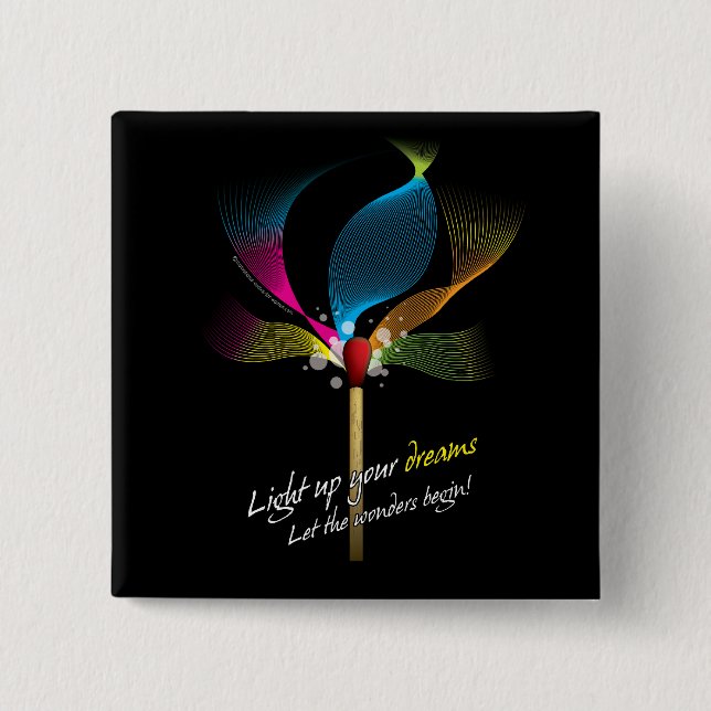 Light Up Your Dreams Button (Front)