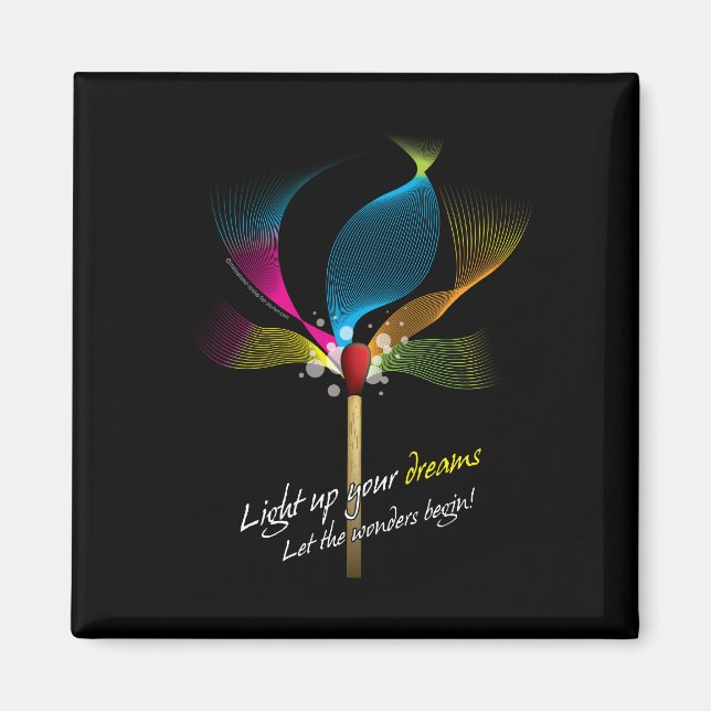 Light Up Your Dreams Magnet (Front)