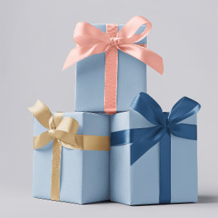 Light Vintage Blue Wrapping Paper Sheets