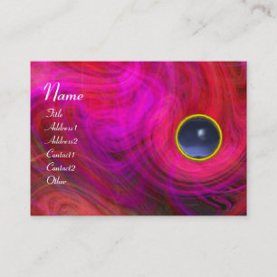 LIGHT VORTEX BLUE TOPAZ pink purple red yellow Business Card