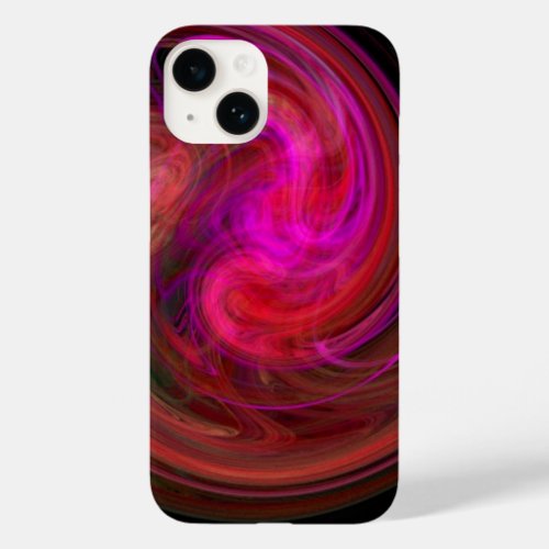 LIGHT VORTEX vibrant red Case_Mate iPhone 14 Case