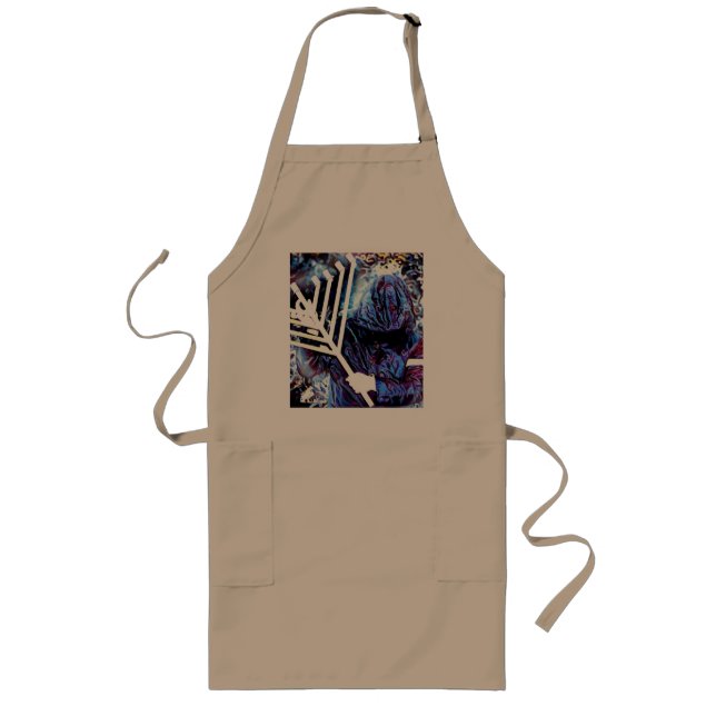 Light vs Darkness Long Apron (Front)