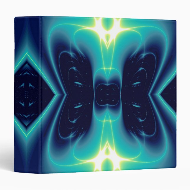 LIGHT WAVES 3 RING BINDER (Front/Spine)