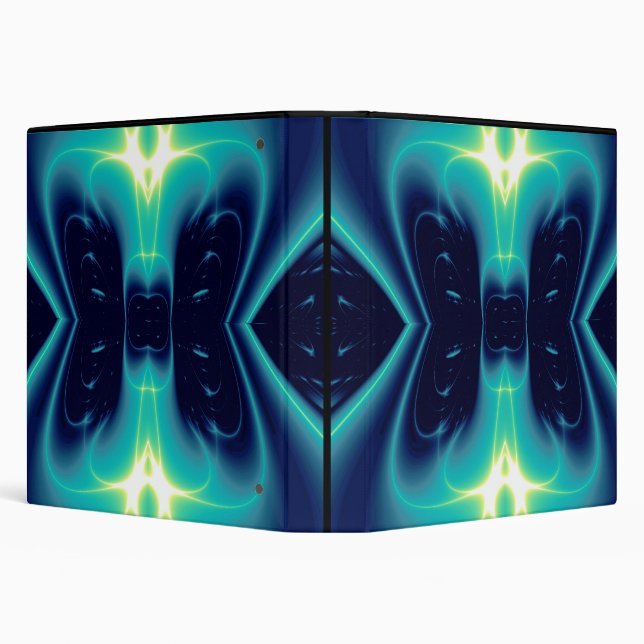 LIGHT WAVES 3 RING BINDER (Background)