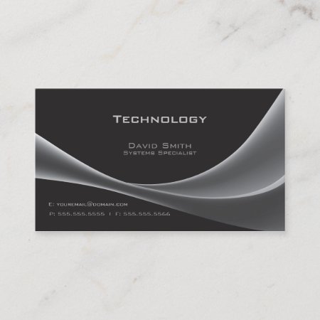 Light Waves Technology Business Card