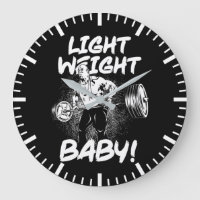 Light Weight Baby - Gym Workout Bodybuilding Large