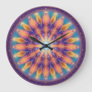Light Wheel Wall Clock