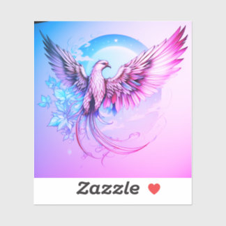 Light Wing Tattoo Art Sticker