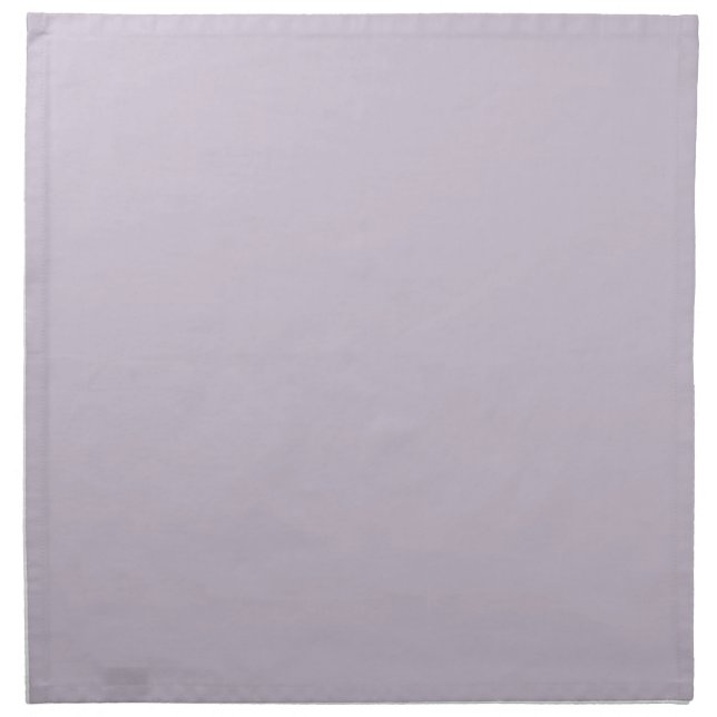 Light Wisteria Solid Color Cloth Napkin (Front)