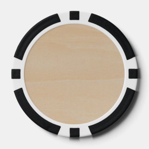 Light Wood Texture Poker Chips