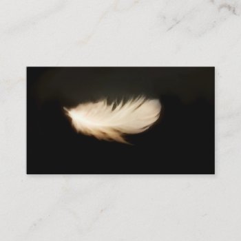 Light Worker Feather Feathers Business Cards by valeriegayle at Zazzle