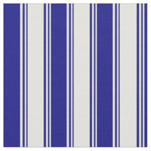 Light Yellow and Blue Colored Lines Fabric