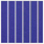 [ Thumbnail: Light Yellow and Blue Pattern of Stripes Fabric ]