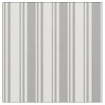 [ Thumbnail: Light Yellow and Dark Gray Colored Stripes Fabric ]