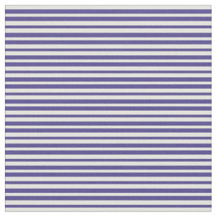 Light Yellow and Dark Slate Blue Pattern Fabric