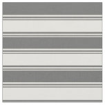 [ Thumbnail: Light Yellow and Dim Grey Pattern of Stripes Fabric ]