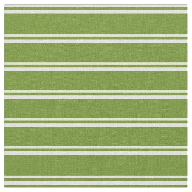 Light Yellow and Green Colored Lines Fabric (Close Up)