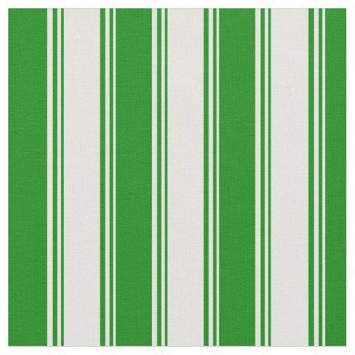 Light Yellow and Green Lines Fabric